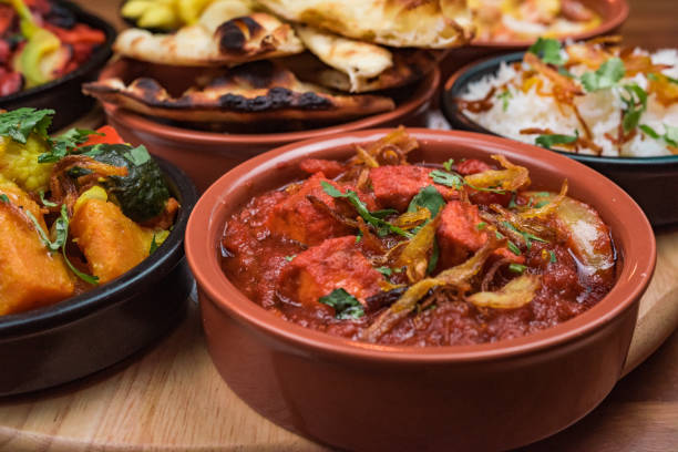 istock Indian Tapas Selection of curries   Description 1280417559