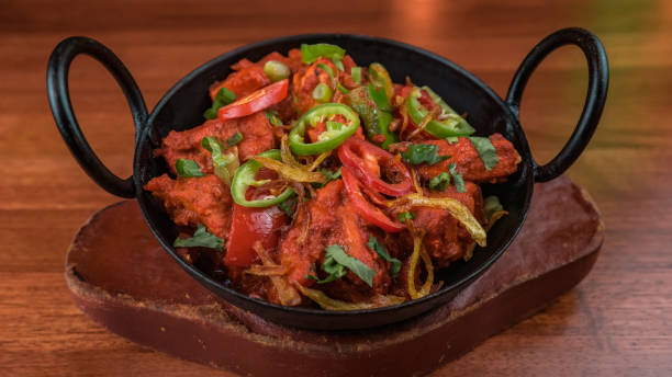 istock Indian curry served in a sizzle pot and curry pot 1280418466