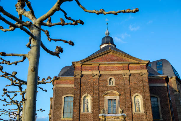 A view of Josephskapelle, or also known as Joseph Chapel in the city of Dusseldorf, Germany.