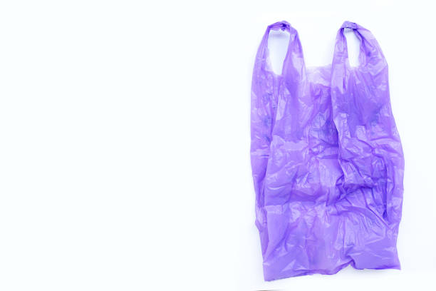 istock Colorful plastic bags on white background. 1280428925