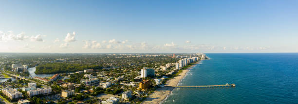 istock Panoramic photo Deerfield Beach FL USA 1280430190