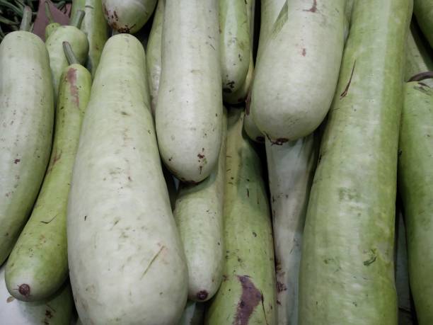 istock Bottle gourd background. Group of bottle gourd 1280432774