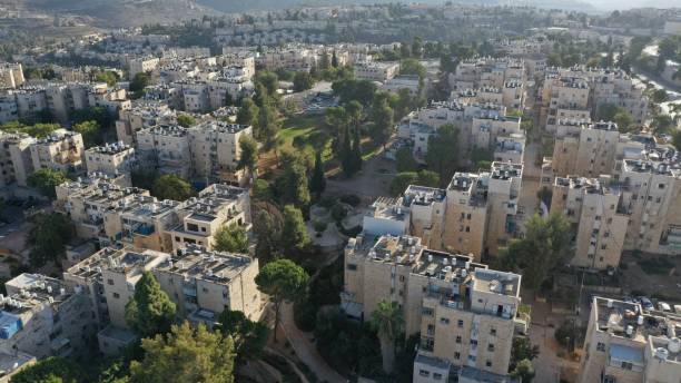 istock Jerusalem orthodox neighborhood Ramot Alon Aerial view 1280437549