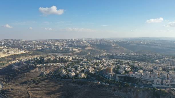 istock Jerusalem City landscape aerial view 1280437602