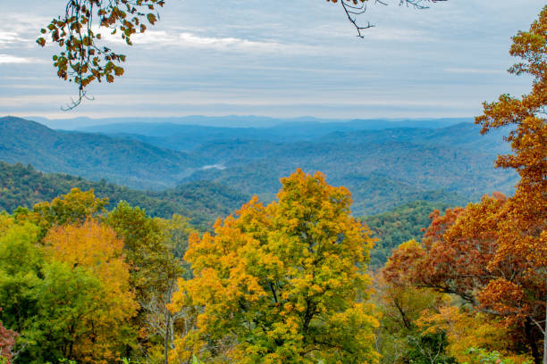 istock Blue Ridge mountains views in autumn 1280443269