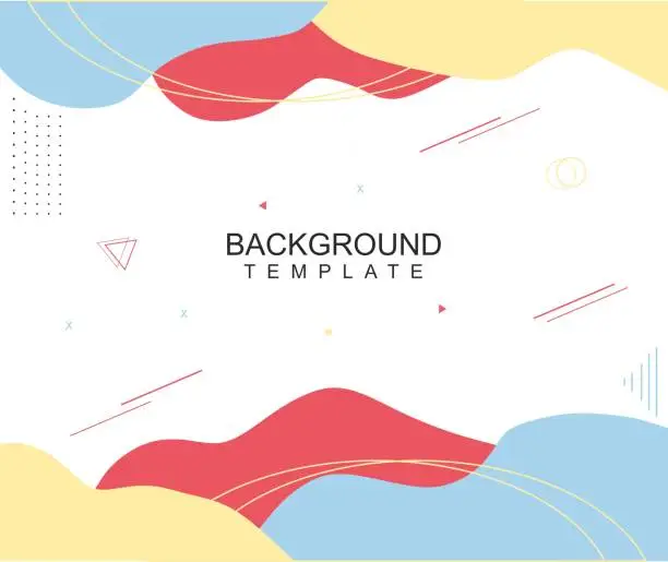 Vector illustration of retro background design