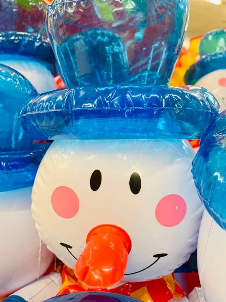 istock Inflatable snowman in the shop 1280447801