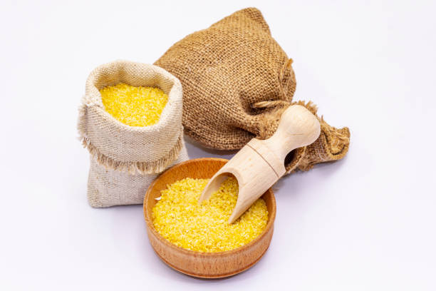 istock Whole grains isolated on white background 1280448746