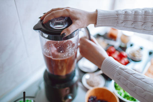istock Smoothies made from fruits and vegetables at home 1280461026