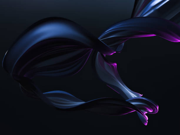 istock Abstract flowing color cloth background 1280474418