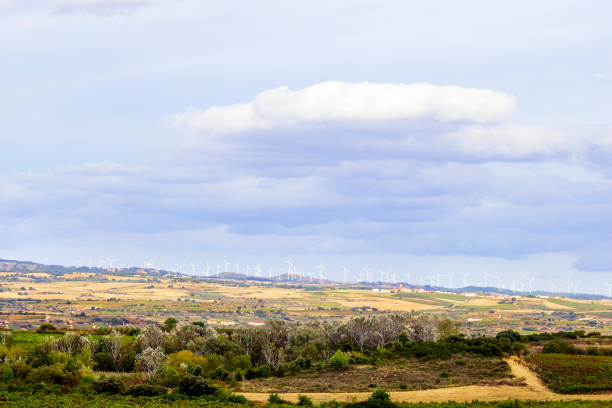 istock Rioja valley, wind turbines visible in the distance 1280481305
