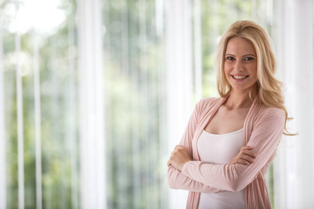 istock Confident woman posing for the camera 1280482650