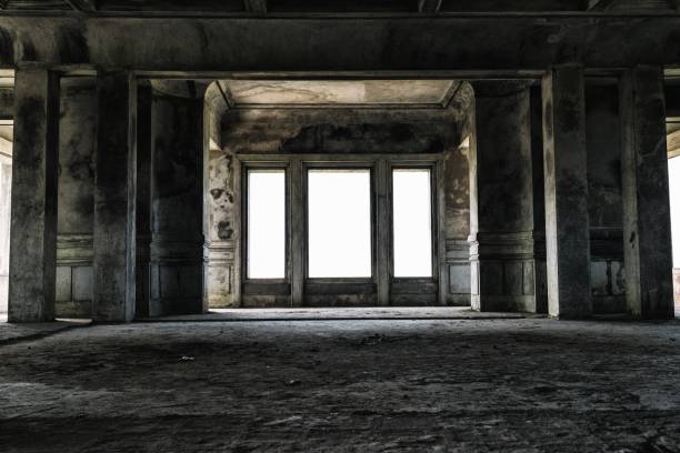 Bokor hillstation in Kampot Cambodia , Bokor national park cambodia Aerial drone Photo Asia Bokor hillstation in Kampot Cambodia , Bokor national park cambodia Aerial drone Photo Asia kep stock pictures, royalty-free photos & images