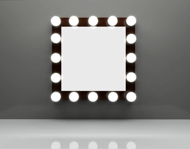 Dressing and Makeup Mirror Dressing and Makeup Mirror backstage mirror stock pictures, royalty-free photos & images