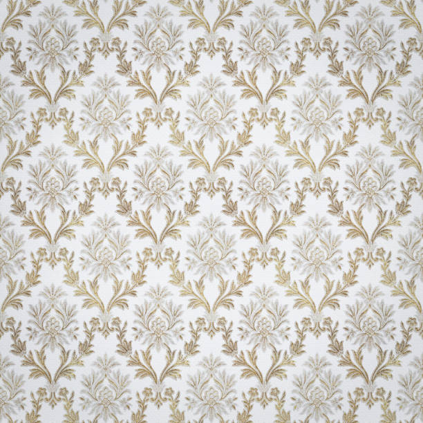 High Resolution Patterned Wallpaper High-Resolution patterned wallpaper is ideal for backgrounds, textures, prints and websites image uses. regency style stock pictures, royalty-free photos & images