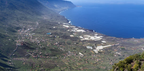 istock El Hierro - zoomed panoramic view of the El Golfo Valley 1280504039