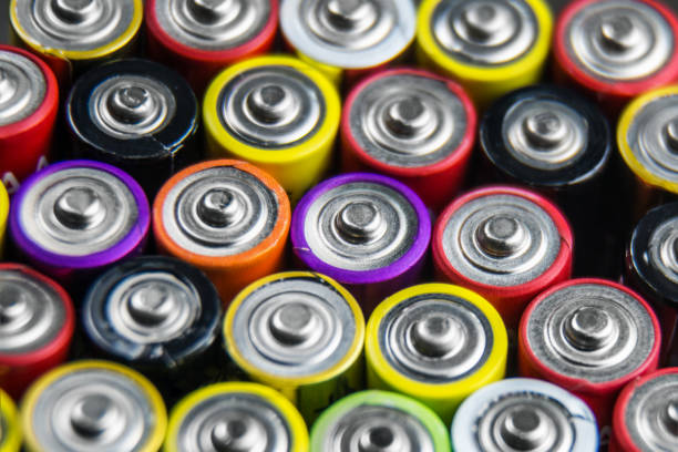 istock lots of alkaline used AAA batteries background 1280509491