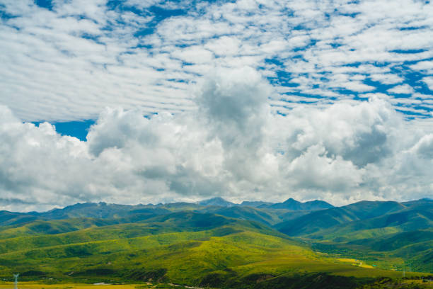 Ruoergai grassland at the north part of Sichuan province, China.