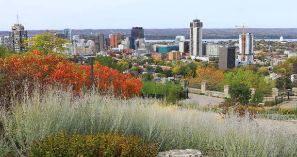 istock Colorful view of Hamilton, Canada in the fall 1280517845