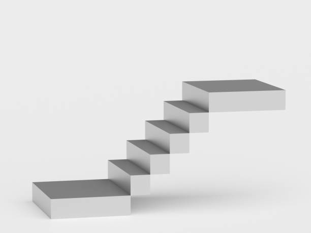 istock Abstract staircase. Stairs with steps, business concept 1280521820