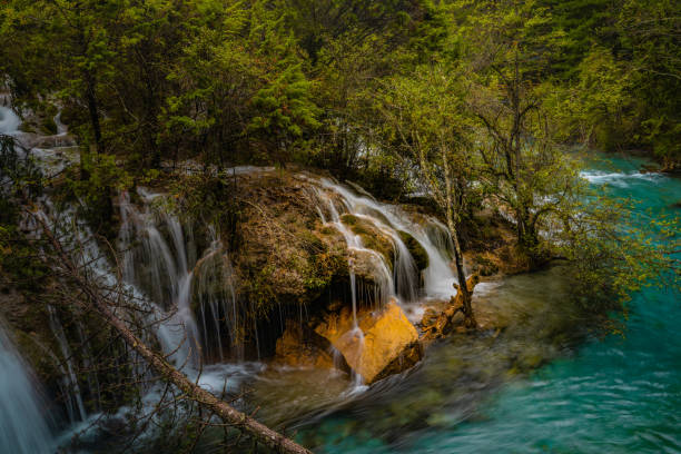 istock Waterfalls in Jiuzhai valley 1280524535