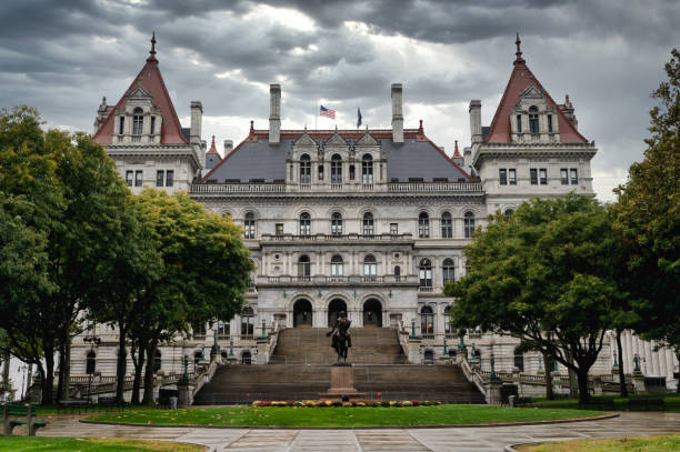 istock New York State Capitol Building, in Albany, New York State 1280538413