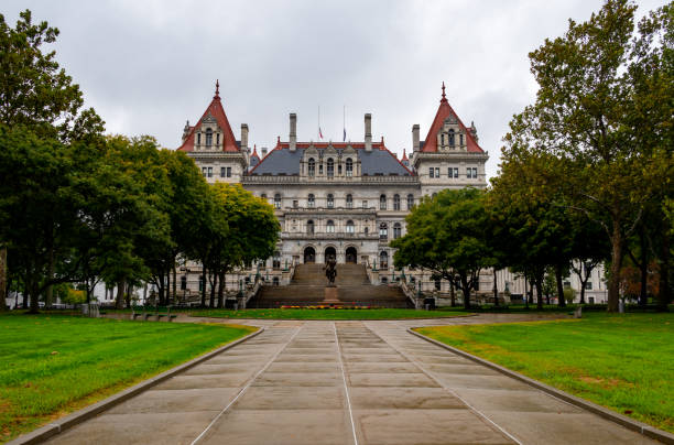 istock New York State Capitol Building, in Albany, New York State 1280538423