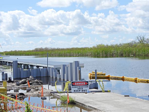 istock Constructing a fishing pier in the Everglades, Florida 1280544231