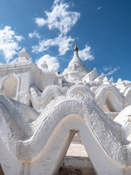 istock Hsinbyume white temple in Mingun, Mandalay 1280552598