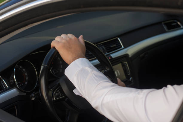 istock Driving car on the road 1280556791
