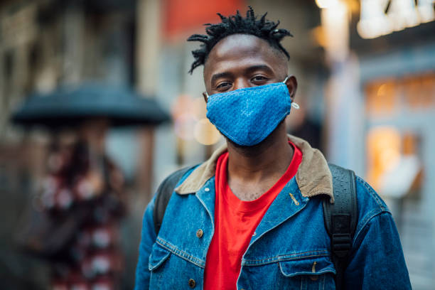 istock Smiling Portrait Wearing Mask 1280562954