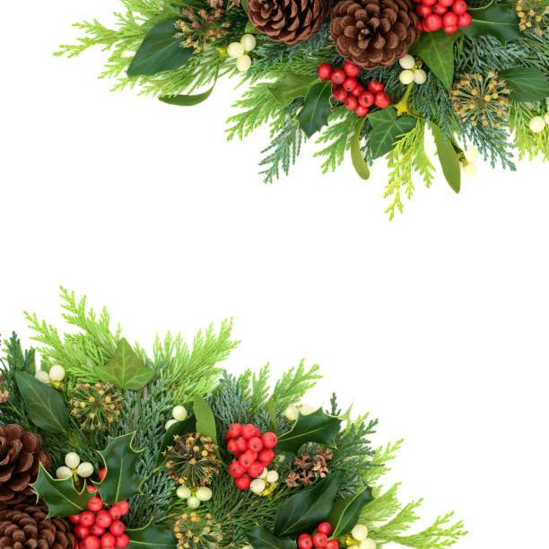 istock Christmas Winter and New Year Background Border 1280569703