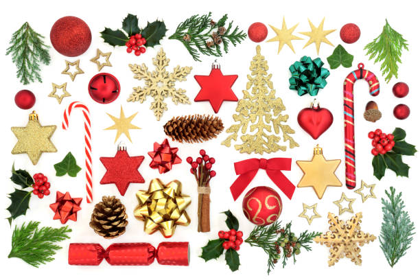 istock Christmas Collection of Flora and Decorations 1280570541