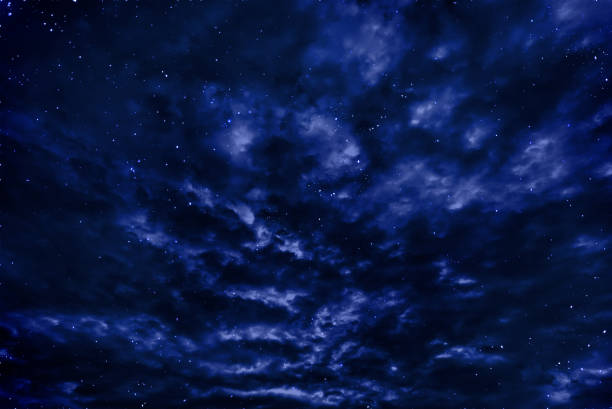 istock Star and nebular on dark blue galaxy background. 1280571369