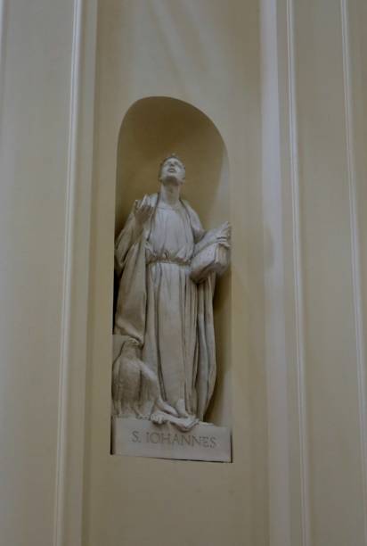 istock Noto – Statue of St. John in the Cathedral 1280582455