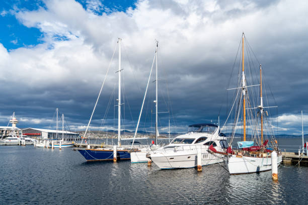 istock Hobart Marina, Tasmania, Australia 1280611171