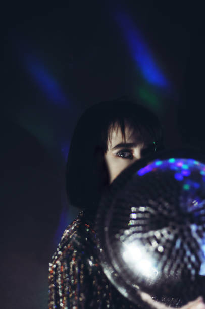 istock Young girl is on a disco 1280612034