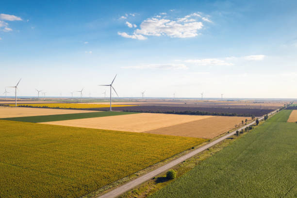 istock Alternative energy, wind turbines 1280612972