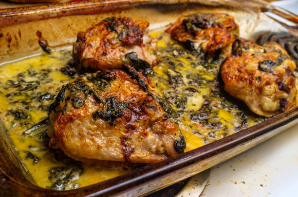 istock Italian Lemon Butter Chicken Thighs 1280617075