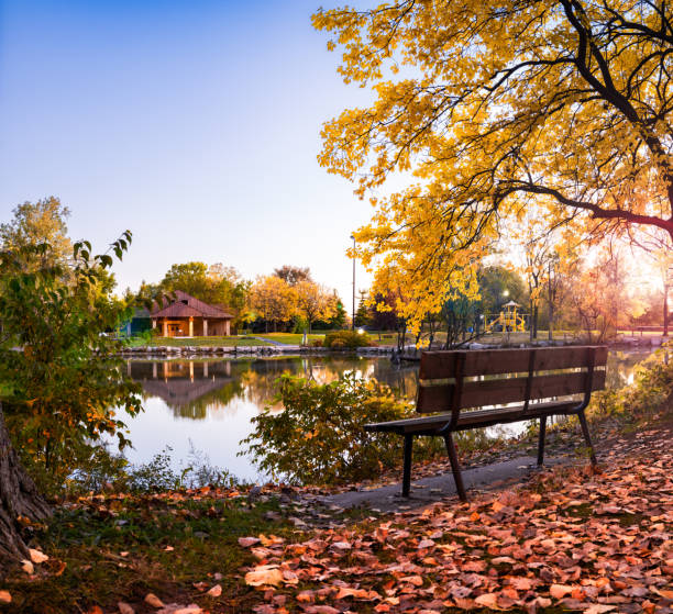 istock Malden Park - Autumn Scene 1280624479