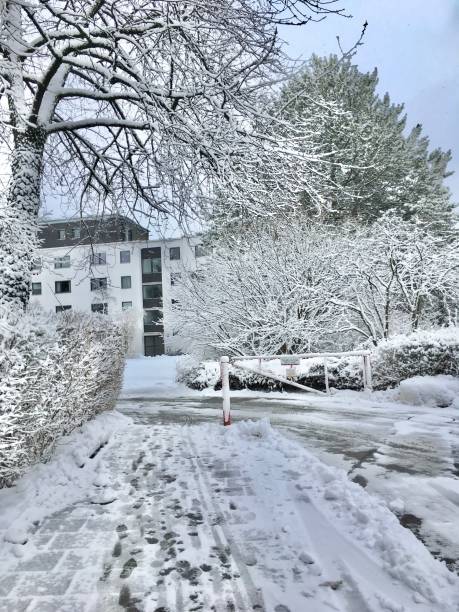 istock Munich city under the snow. 1280625445