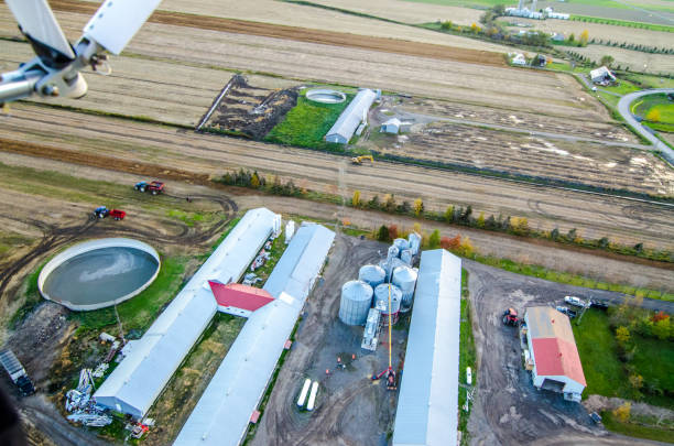 istock Aerial view from ultra light plane 1280632039