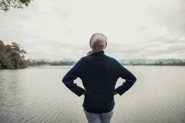 istock Asian women enjoy nature 1280634907