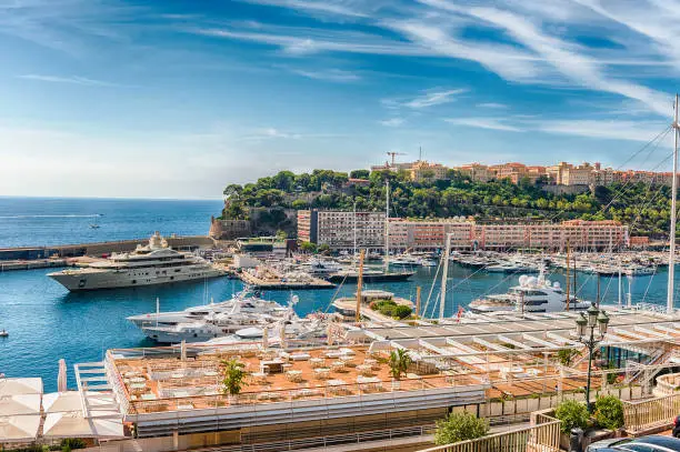 Photo of View over luxury yachts and apartments in Monte Carlo, Monaco