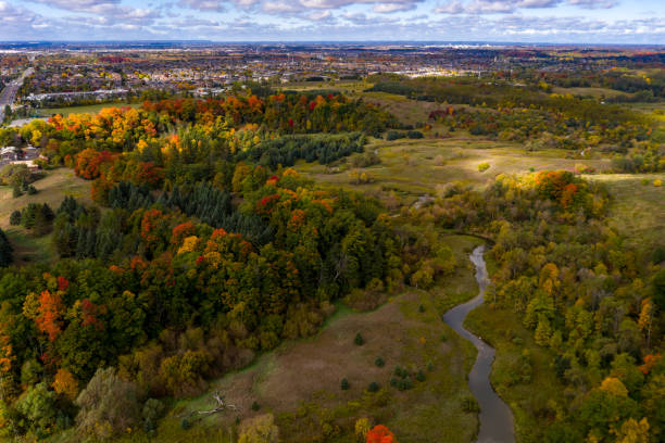 istock William Granger Greenway at Boyd Conservation Park in fall, Woodbridge, Vaughan, Canada 1280658849