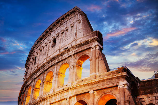 istock Roman Colosseum at Sunset 1280667473