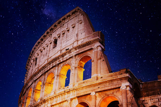 istock Roman Colosseum at Night (S) 1280668183