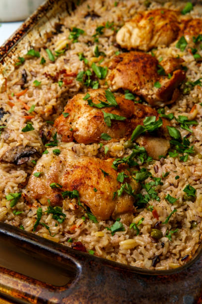 istock Italian Chicken Rice Casserole 1280669339