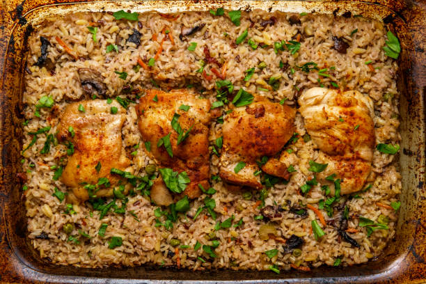 istock Italian Chicken Rice Casserole 1280669343