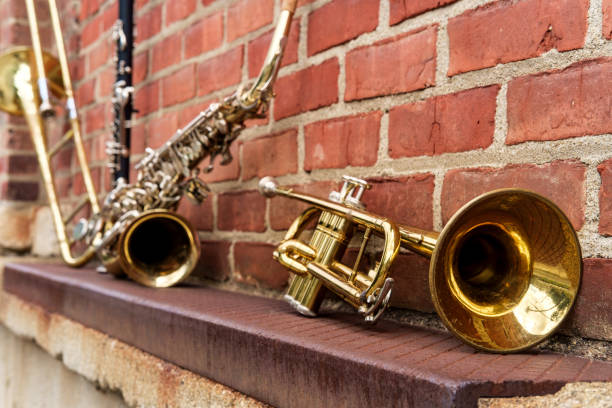 istock Musical Instruments Jazz Club 1280676051